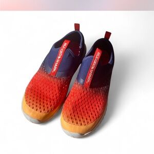 Rugged Shark Kids Water Shoes - Red and Blue